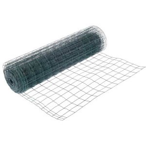 Durable Green PVC Coated Wire Mesh Garden Fence Roll