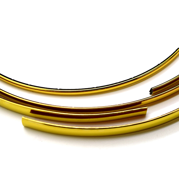 Gold Chrome Car Styling Tuning Moulding Strip Trim Self Adhesive Finish Tape GSM