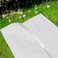 Heavy Duty 100 GSM White Tarpaulin Cover Waterproof Builders Tarp Sheet