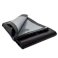 Heavy Duty 240gsm Black Waterproof Tarpaulin Builders Tarp Ground Sheet 