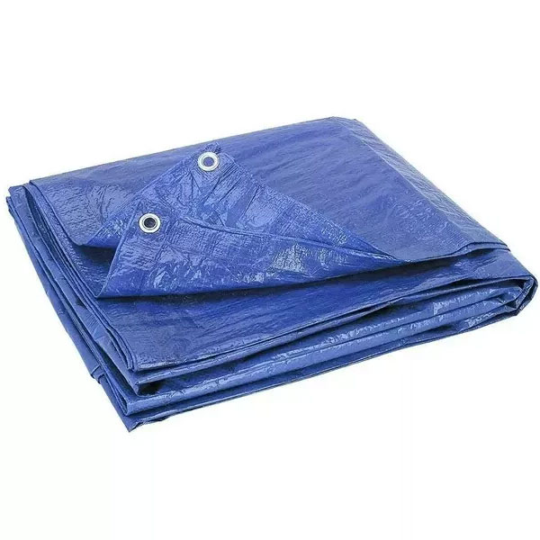 Heavy Duty 50 GSM Waterproof Blue Tarpaulin Cover Multipurpose Tarp Sheet