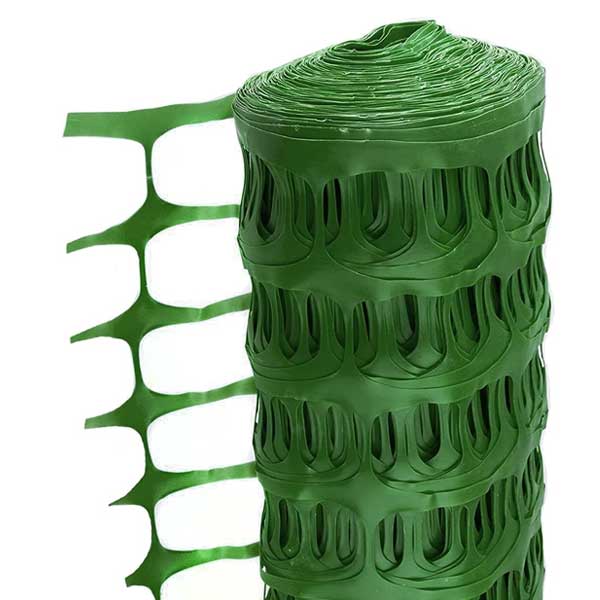 Heavy Duty Green Safety Strong Reusable Plastic Mesh Fencing Barrier 