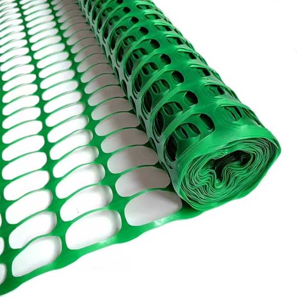 Heavy Duty Green Safety Strong Reusable Plastic Mesh Fencing Barrier 