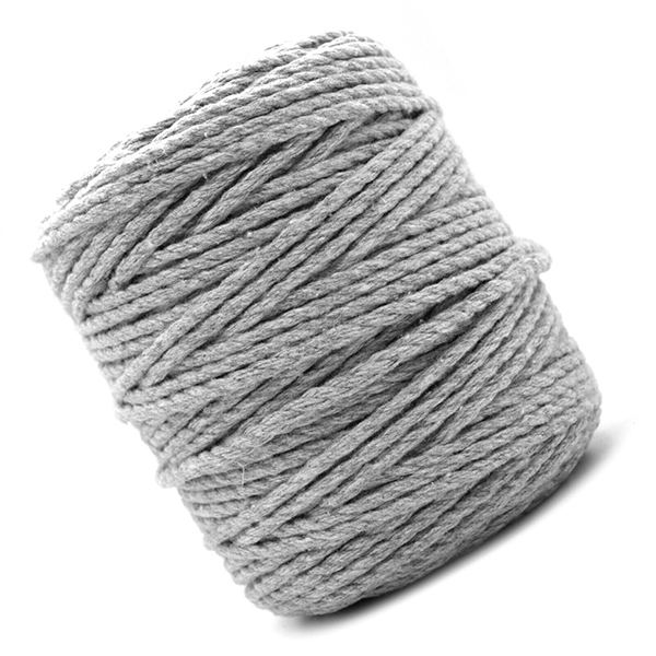 Premium 3 Strand Twisted Cotton Macrame Cord Rope Twine String