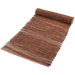 Garden Willow Fence Roll for Outdoor Natural Screening Privacy