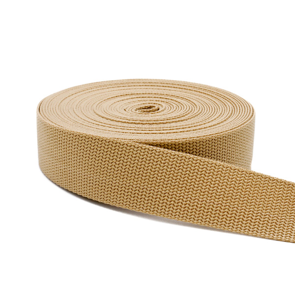 Polypropylene Webbing Strap 25mm wide identified as PP5 Tape