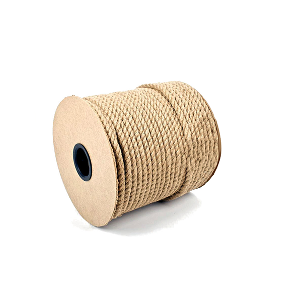 6mm Cord Twisted Pure Natural Jute Hessian Rope For Garden Decking 