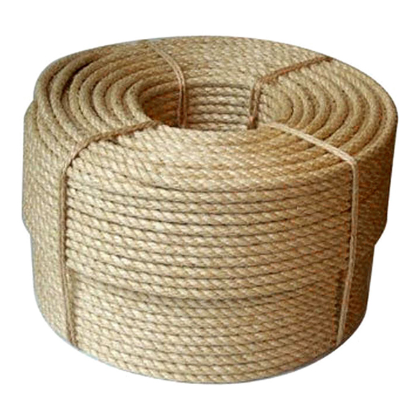 3 Strand Natural Braided & Twisted Pure Jute Rope Twine Sash Cord 