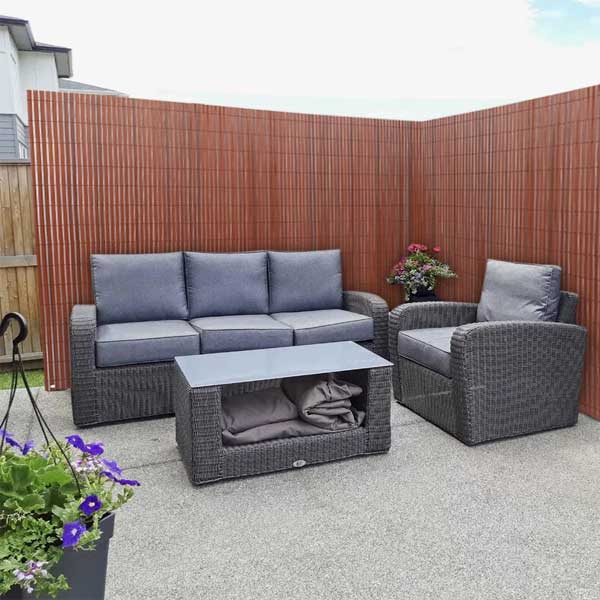 PVC Garden Fence Roll with Outdoor Privacy Screening