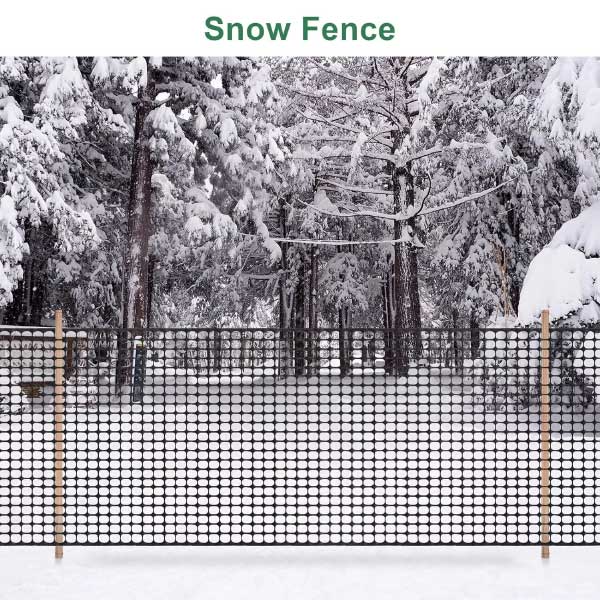 Safety Mesh Plastic Fence For Garden Fencing Guard Barrier