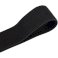 25mm Flat Elastic Stretch Webbing Black Premium Grade Strap