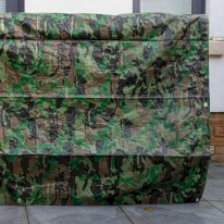 Strong 90 GSM Waterproof Camo Tarpaulin Camp Cover Army Basha