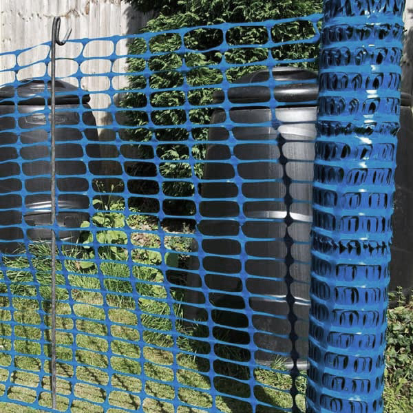 Strong Safety Blue Mesh Reusable Plastic Barrier Fence 